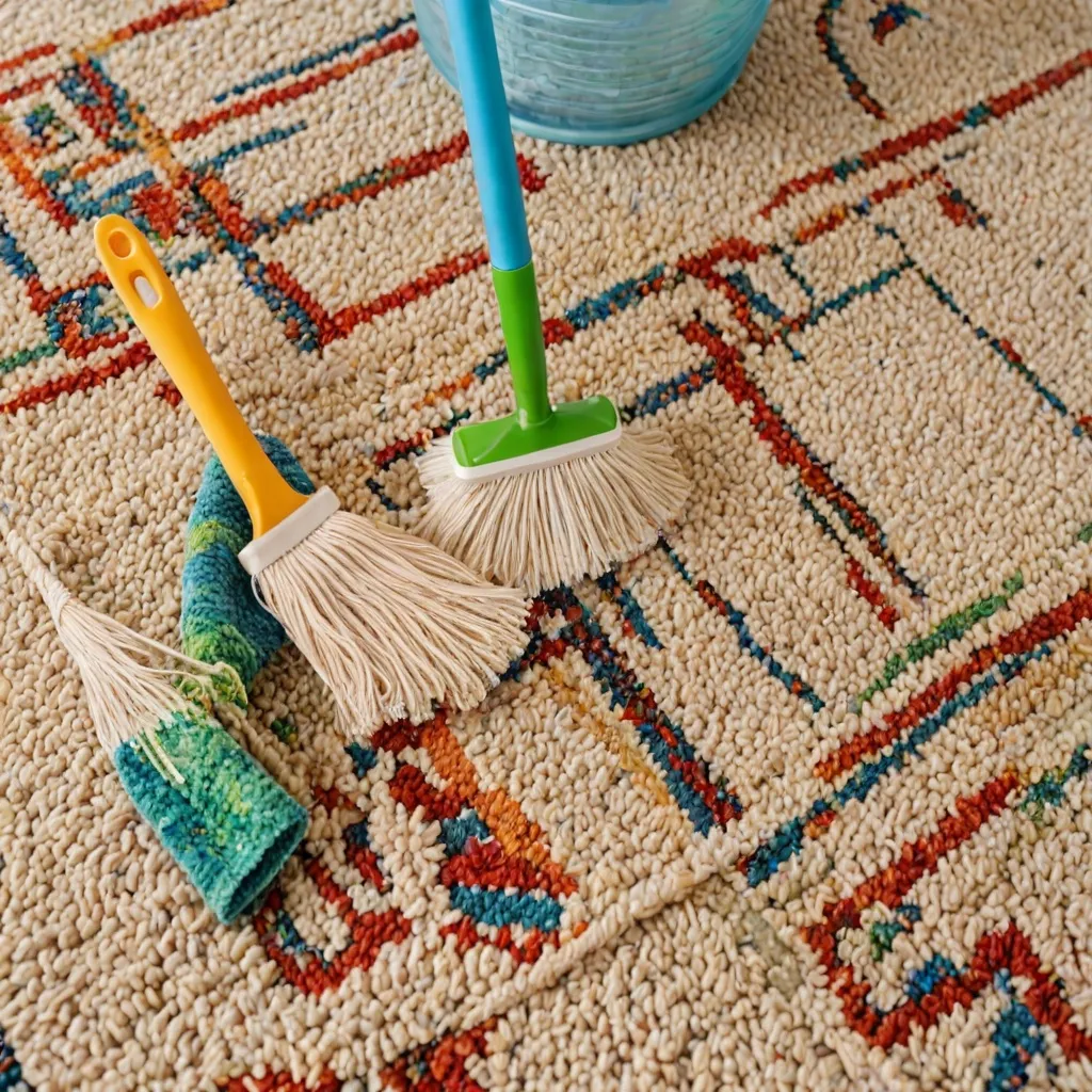 Jak wyprać dywan ręcznie? Skuteczne metody bez odkurzacza