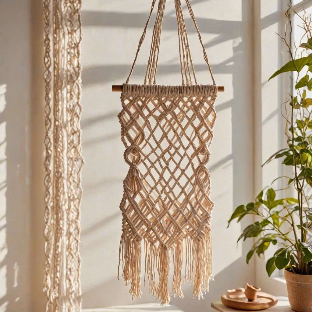 Makrama na okno: Jak zrobić piękną ozdobę krok po kroku